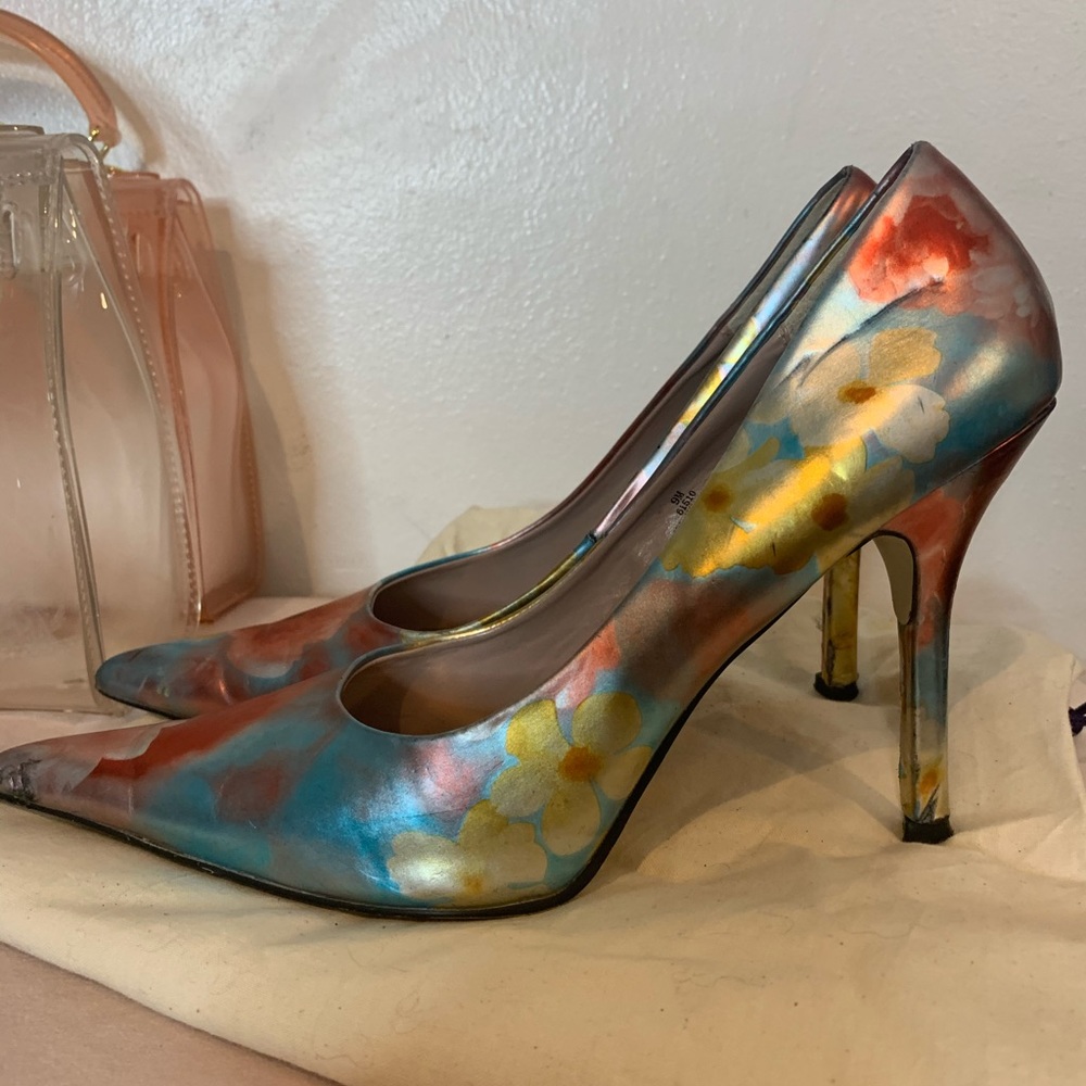 Maurices Multicolored heels Size 9